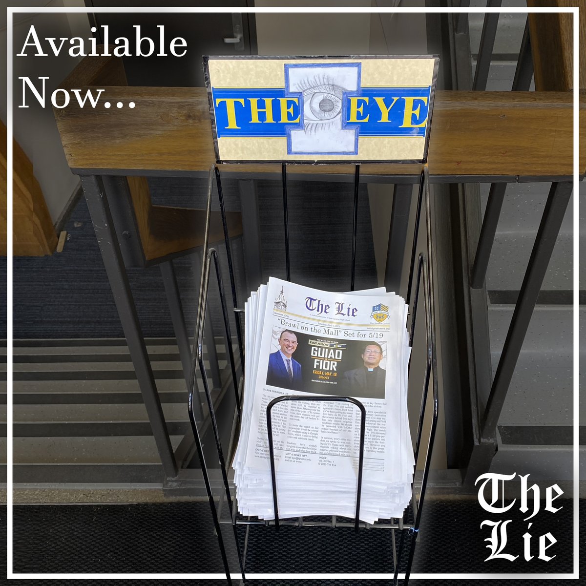 The 2023 issue of The Lie is here! Pick up a copy in any of The Eye bins around campus.