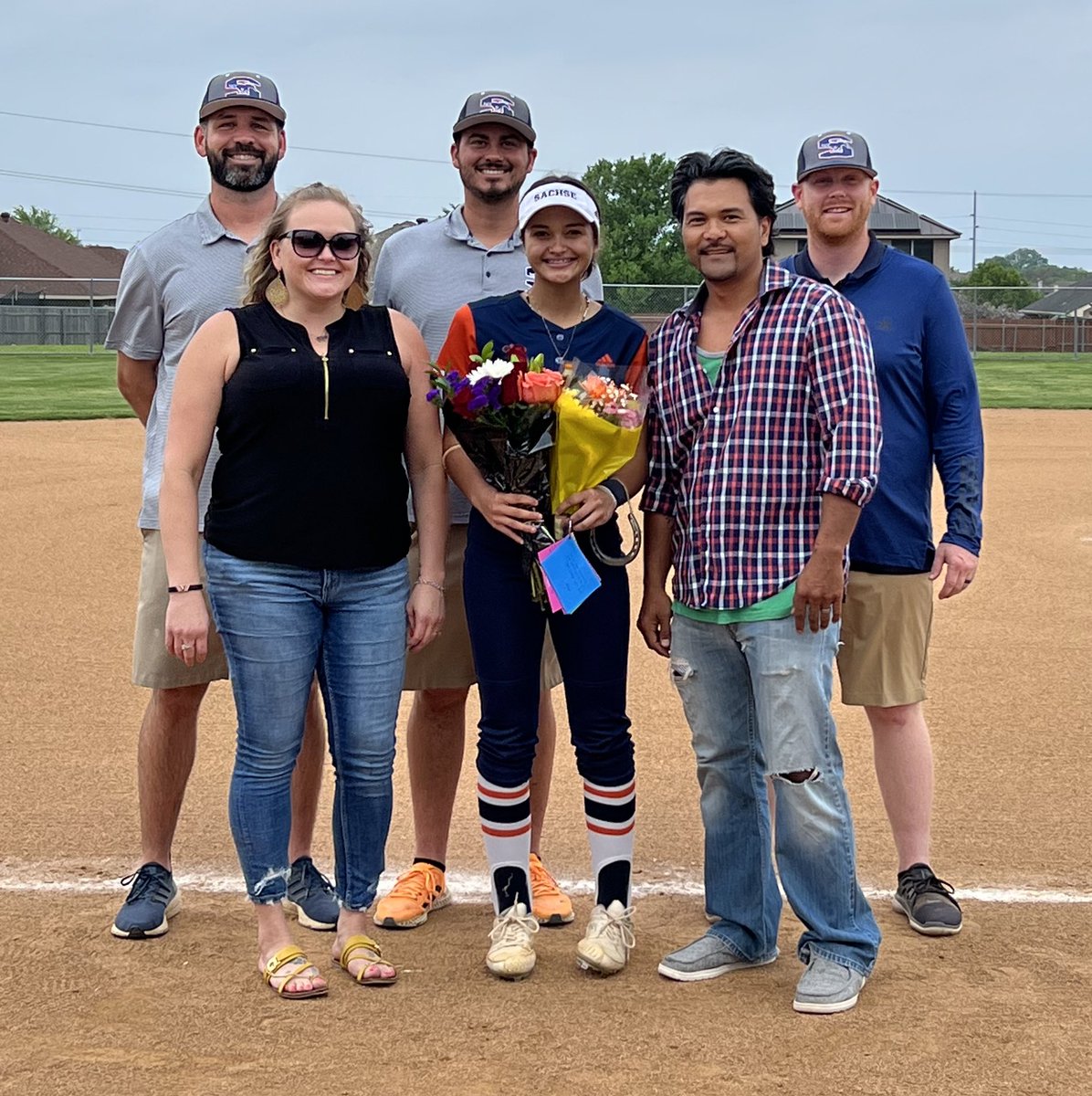 SachseSB's tweet photo. Sachse wins 10-0 vs Naaman Forest!!

Congratulations to all four of our seniors and their families! Thank you for all the work and dedication over the years! Good luck in your future endeavors, but we still have some softball to play. Let’s make a run in the playoffs!! https://t.co/7LkuXBZ9J7