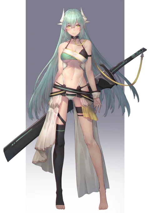 #これでフォロワーさん増えました 新水着きよひーとても楽しみにしてた 