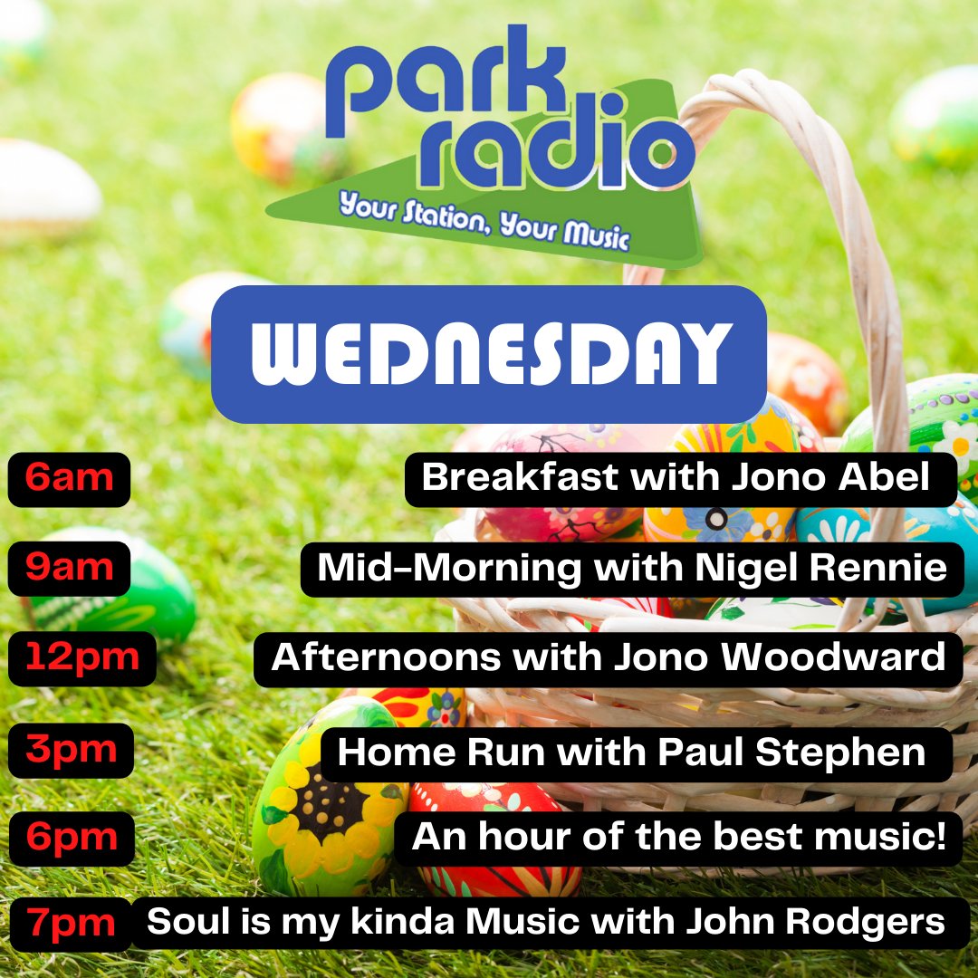 Your schedule for Wednesday 5th April 2023 :