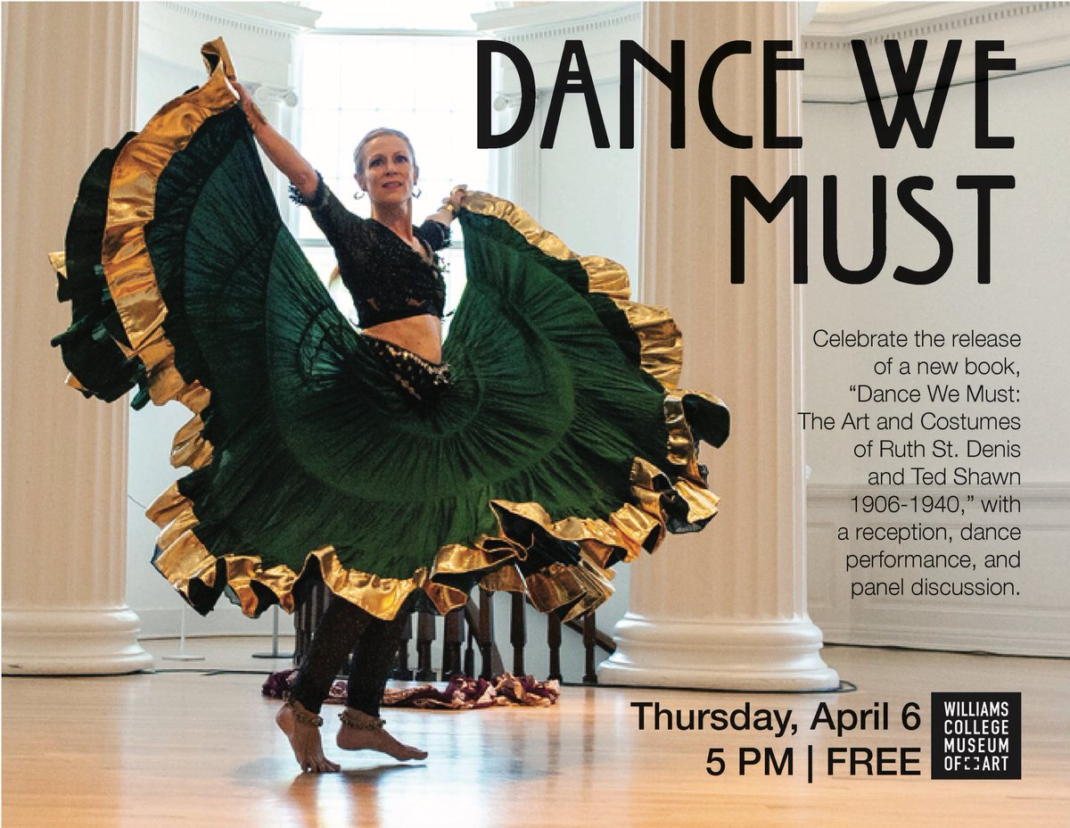 Doing a thing for a book that finally manifested. There will be dancing, not by me, and talking, some of which may be me. Prosecco &amp; snacks to follow so there’s reward for all. <a href="/WilliamsMoA/">Williams College Museum of Art</a> <a href="/JacobsPillow/">Jacob's Pillow Dance Festival</a>