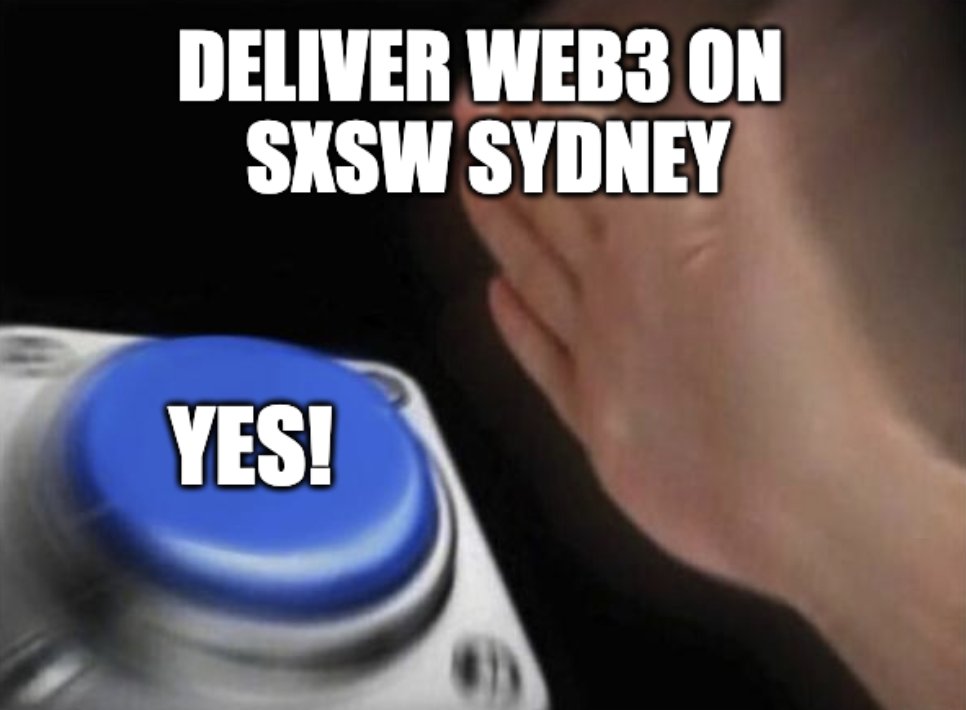 Helping people understand 𝐈𝐧𝐭𝐞𝐫𝐨𝐩𝐞𝐫𝐚𝐛𝐢𝐥𝐢𝐭𝐲 in Web3! 

Our Head of BD <a href="/KryptoManiac7/">KryptoManiac</a> is on #SXSW 𝐒𝐲𝐝𝐧𝐞𝐲 Session Select! 🙌🎉

We'd love your support in our mission to educate others about Web3⤵️
sessionselect.sxswsydney.com/entry/vote/WEy…

🔥Let's VOTE &amp; empower #WEB3 together!
