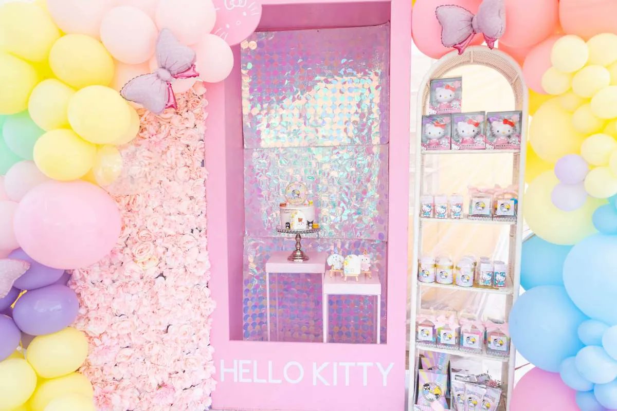 catchmyparty's tweet photo. Take a look at this sweet Hello Kitty birthday party! The dessert table will blow you away! https://t.co/ZfzVhP61vH #catchmyparty #partyideas #hellokitty #hellokittyparty #girlbirthdayparty https://t.co/kQwWVjyZkU