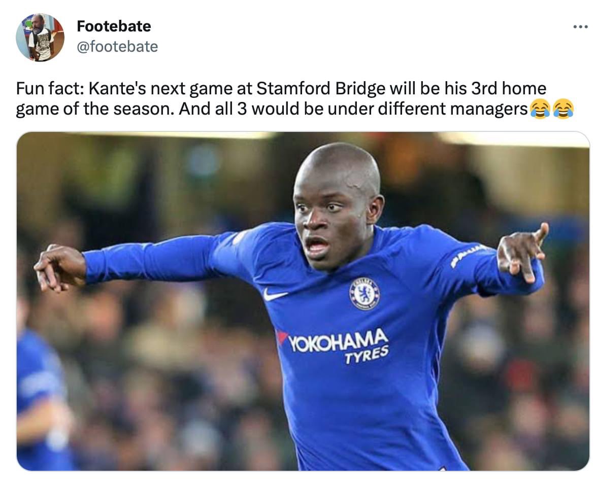 big_ab5's tweet photo. The most Chelsea stat ever: 💁🏼‍♂️💁🏼‍♂️💁🏼‍♂️
#stat #CHELIV #kante https://t.co/LGJqfZZglE