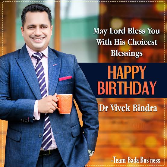 Mgovind33055942's tweet image. Happy birthday to you my dear sir Dr Vivek bindra ji
@DrVivekBindra
#HappyBirthdayDrVivekBindra