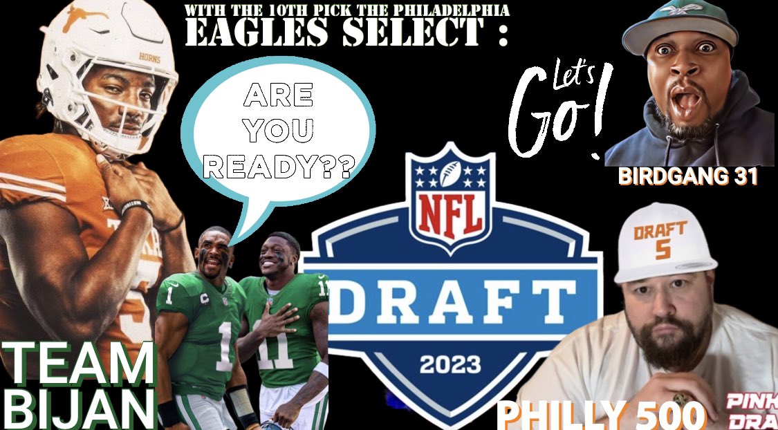 WHY “BIJAN ROBINSON” IS A (MUST) FOR THE EAGLES 🦅 DRAFT 5 CAMPAIGN CONTI... youtube.com/live/u40muI3u1… via @YouTube @Bijan5Robinson @YoPhilly500 @Eagles @BIRDGANG31_P @Joeyshakes72 @PhillyPhillyTP @lord_brunson @Philly_Mike25 @BGSM_ #NFLDraft2023 #TEAMBIJAN #FlyEagelsFly (MUST SEE)