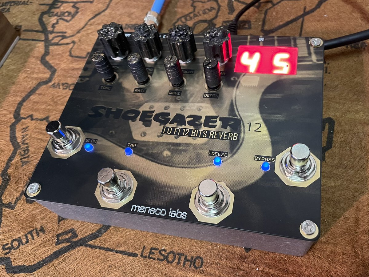 boutiquepedalny's tweet photo. Maneco Labs Shoegazer12 Pedal⚡️
80年代MIdiverb1&2のアルゴリズムに基づいた12ビットのリバーブペダル😊
シューゲイザー、ドリームポップ等が好きな方にオススメ
お求めは💁
https://t.co/qiFbd2PPrb
#manecolabs #shoegazer12 #midiverb #12bits #ギター #エフェクター #購入 #販売 #正規代理店 https://t.co/weBtSya2xW