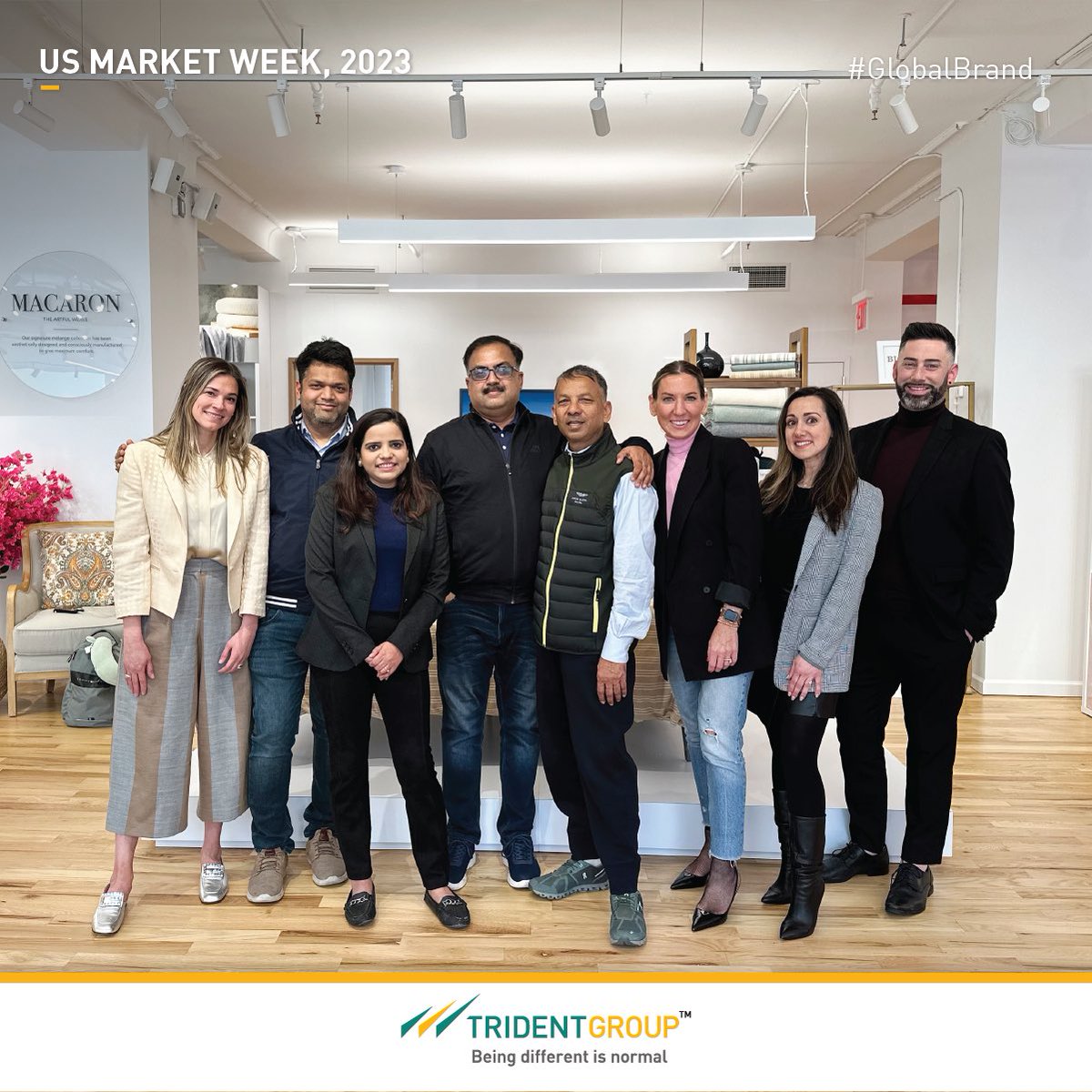 We are proud to be a part of the most influential event for the Textile & Home fashion industry - “US Market Week 2023”. Our success has reached global standards and we are weaving a future that’s worldly accepted and appreciated. 
-
#textile #homefashion #homedecor #usmarketweek