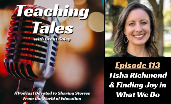 Ep.113 of #TeachingTales - @TishRich and I discuss the importance of choosing to look for the joy in what we do, as that joy can be contagious.

Apple: bit.ly/3zEovKd
Spotify: bit.ly/3Gh4vRI
Web: bit.ly/3ZIpPX9

#EduInfluence #MLmagical #WeAreCUE