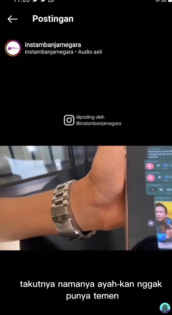 💚 Konteks pembunuhan di Banjarnegara. Asli nangis bgt dengerin vn korban ke anaknya, bener² ga kebayang setakut apa korban waktu itu, nyesek bgt asli dengernya. Sorry gabisa drop video, cek akun yg di pict aja ya guys