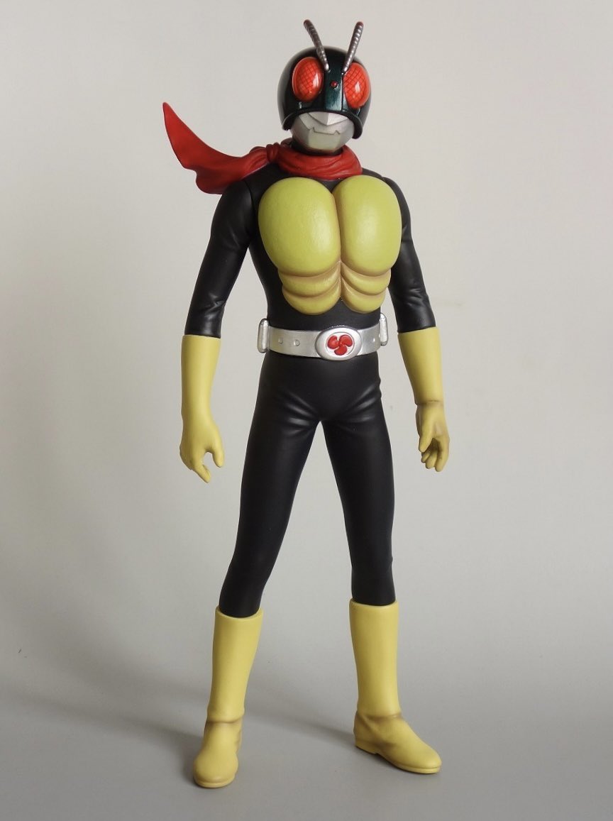 仮面ライダー1号(原作版) ハマハヤオ原型 東映レトロソフビ 仮面ライダー1号(原作版) ハマハヤオ原型 東映レトロソフビ