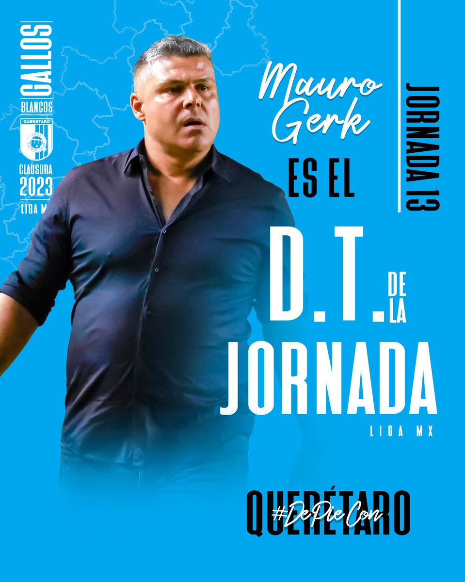 Nuestro D.T. es el dueño del baquillo de la J13 de la <a href="/LigaBBVAMX/">Liga BBVA MX</a>. 🫡

¡MUY, MUY, MUY TOP EL PROFE <a href="/Tanquegerk9/">Tanquegerk.oficial</a>! 🤩🤩🔝

#DePieConQro