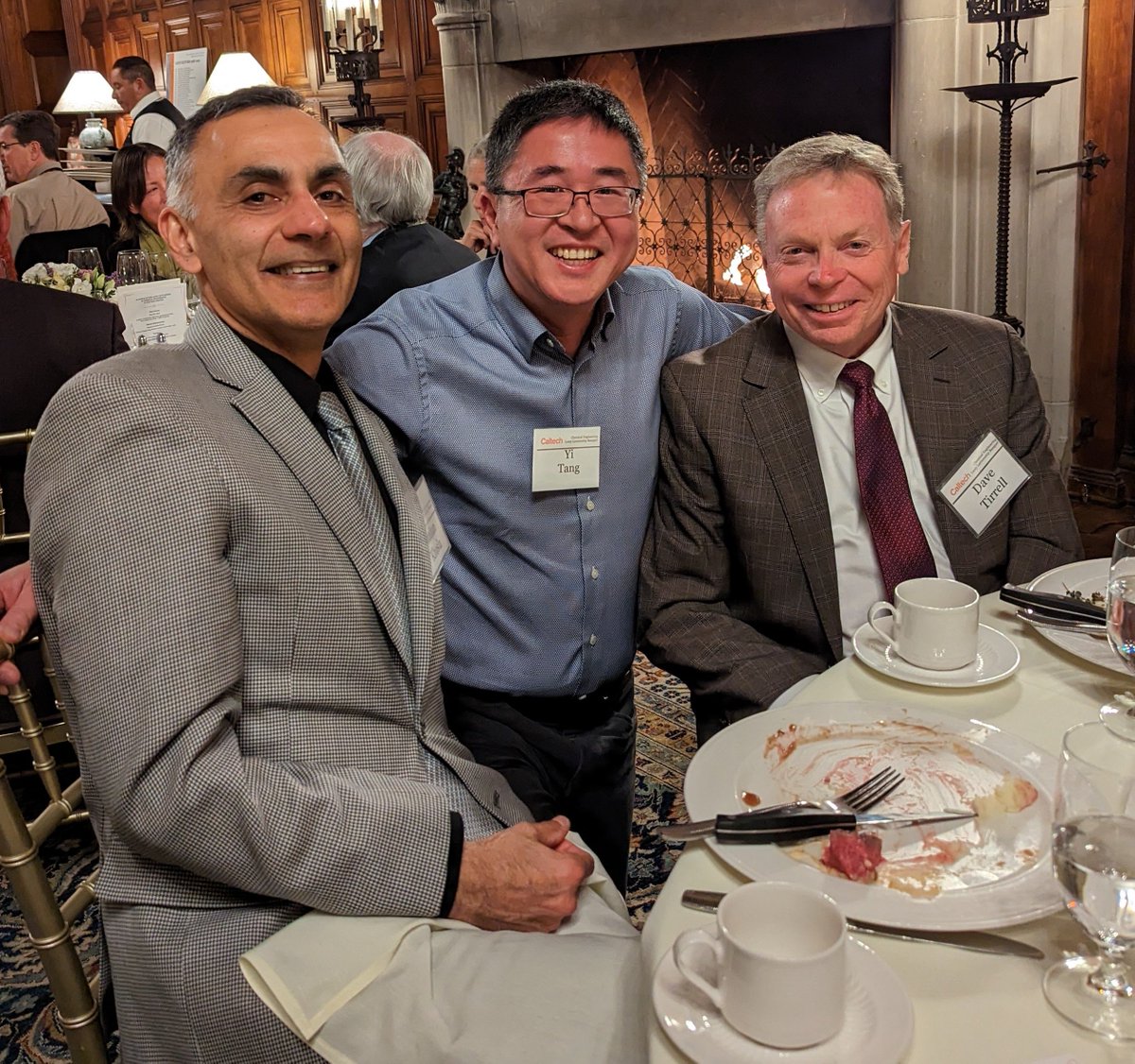 Congrats to Chaitan for receiving the Lacey lectureship at Caltech! So happy to see both of my mentors at the same time. @Stanford_ChEMH @Caltech