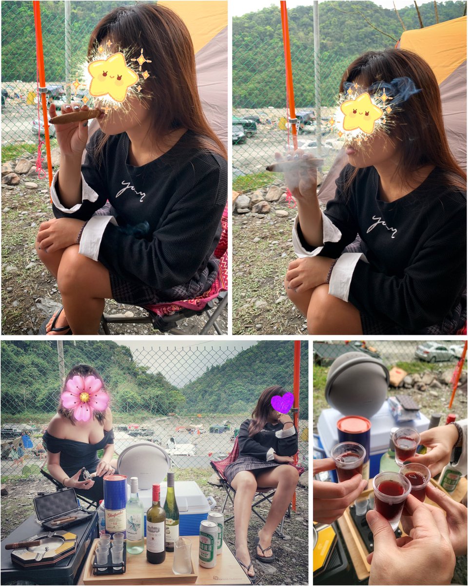 與推友近50露的經驗，竟沒體會過這麼chill的野營，雖沒水沒電，幸有溫泉野溪、風味雪茄、香濃美酒

雖然四人一起行動，2天1夜的互換愛小旅行，全程交換 牽手逛街、用餐餵食、搭帳泡澡、徹夜激戰、擁抱入睡

完美的夥伴，完美的假期！

#最chill的威廉瑞貝卡
#泛舟墾丁出國好多好多計畫
#歡迎朋友一起來 https://t.co/9iBtY0m3XW