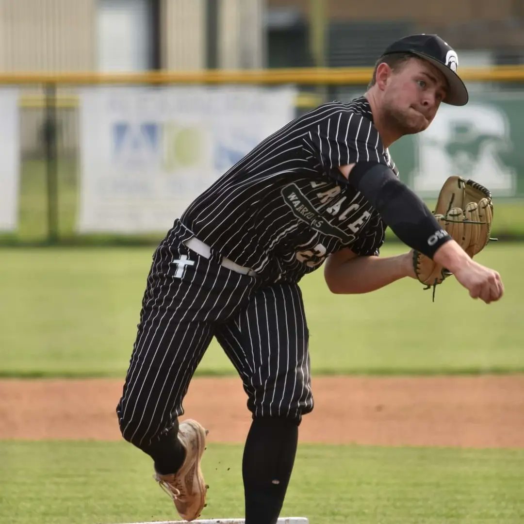 Warrior pitching shines as Grace Christian beats Rapides 6-0 on Tuesday at Rapides. Seth Cook pitched six innings striking out 10 while Maddox Attales pitched the final innings to combine for the shutout allowing just one hit. Grace is now 19-7 overall. <a href="/lamargafford/">LaMar Gafford</a> <a href="/446sports/">446Sports</a>