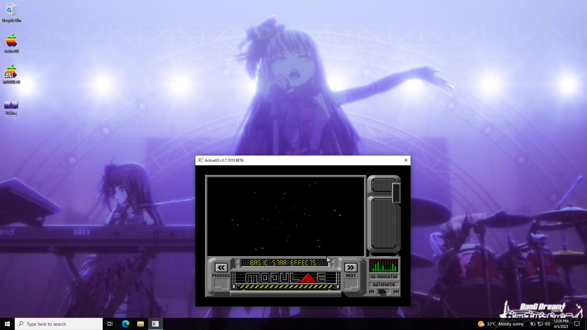 thebelovedmoon's tweet image. tried #WindowsSandbox. #バンドリ