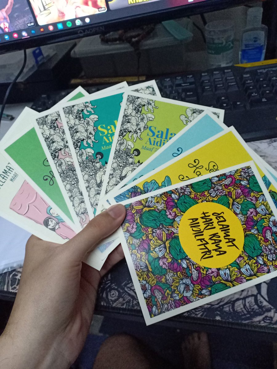 fdrtheartist's tweet photo. Loving these kad raya! Get yours now! https://t.co/tEm3y87iRF