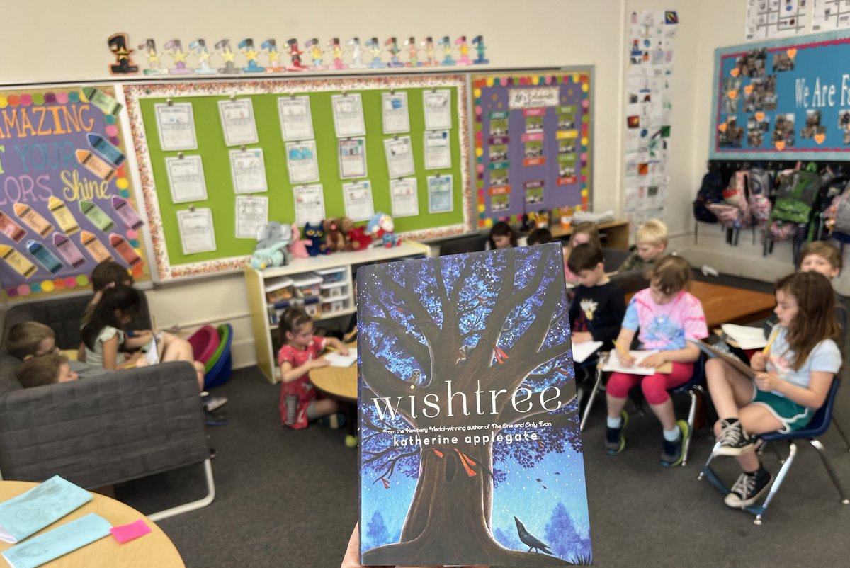 WildmanAveryWG's tweet image. Reading and visualizing #Wishtree #onebookoneschool @kaaauthor