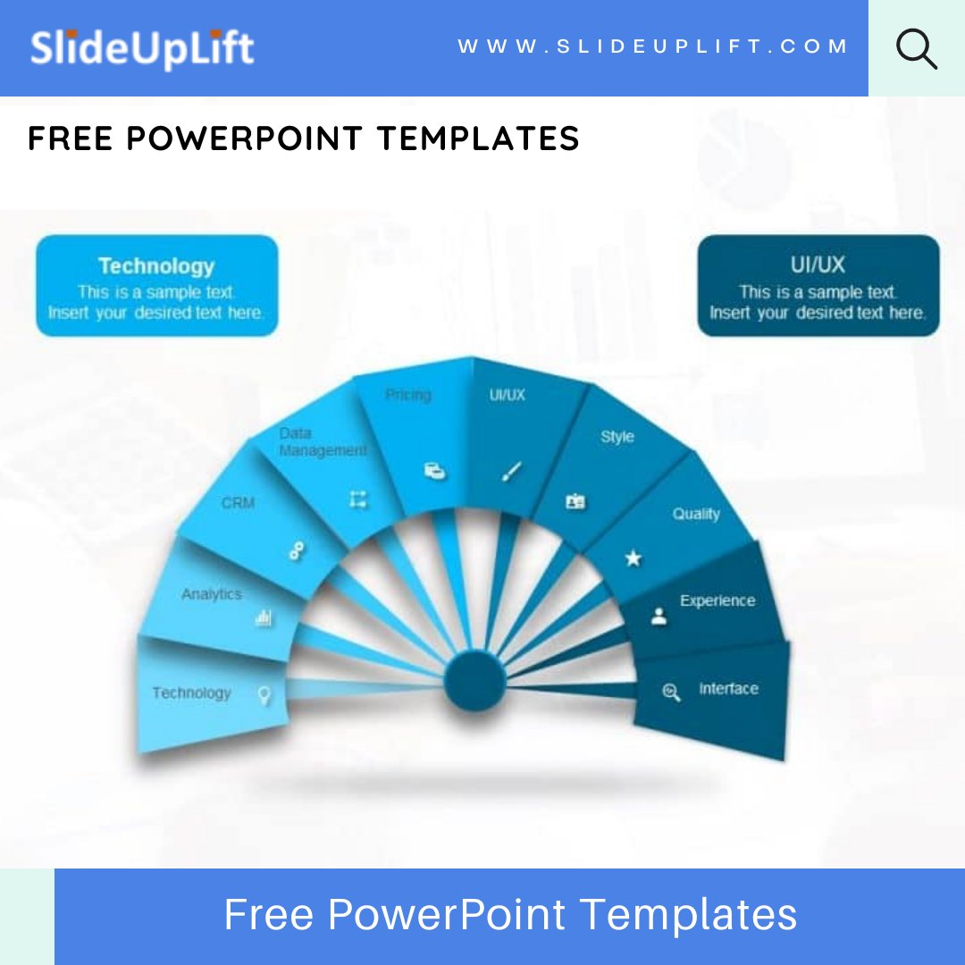 slide_uplift's tweet image. Download SlideUpLift's free PowerPoint templates to create stunning and eye-catching presentations
bit.ly/3MikZwU
#free #freetemplate #freepowerpointtemplates #powerpoint #powerpointtemplates
#presentation #ppt #ppttemplates #Pptslides #powerpointslides #business
