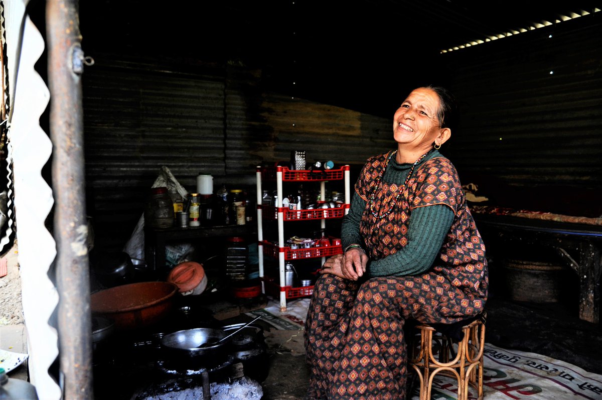 Many families received cash and technical assistance for a temporary house as a shelter, for toilet construction, and for different needs determined by the family themselves, in installments. 🚽🥕🌽🏠