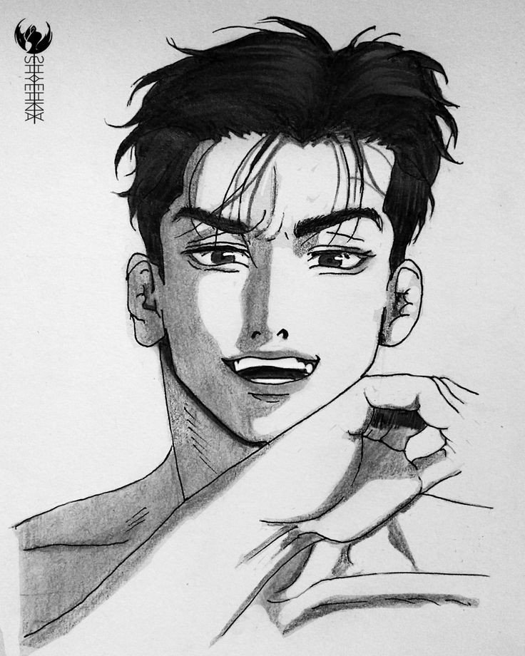 akemii_ue's tweet photo. Jaekyung sketch, hope y'all like it ❤️ 

"Jinx" by @_MinGwa

#jinxart #manhwayaoi #jaekyung #artshare https://t.co/KoCb73HjqS