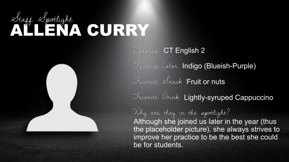 𝐉𝐚𝐧𝐮𝐚𝐫𝐲 𝐒𝐩𝐨𝐭𝐥𝐢𝐠𝐡𝐭: Shining the light on Ms. Curry &amp; Ms. Craig, Elk English team members who embrace the BHS Elk spirit! Learn more in the pics below.⬇️