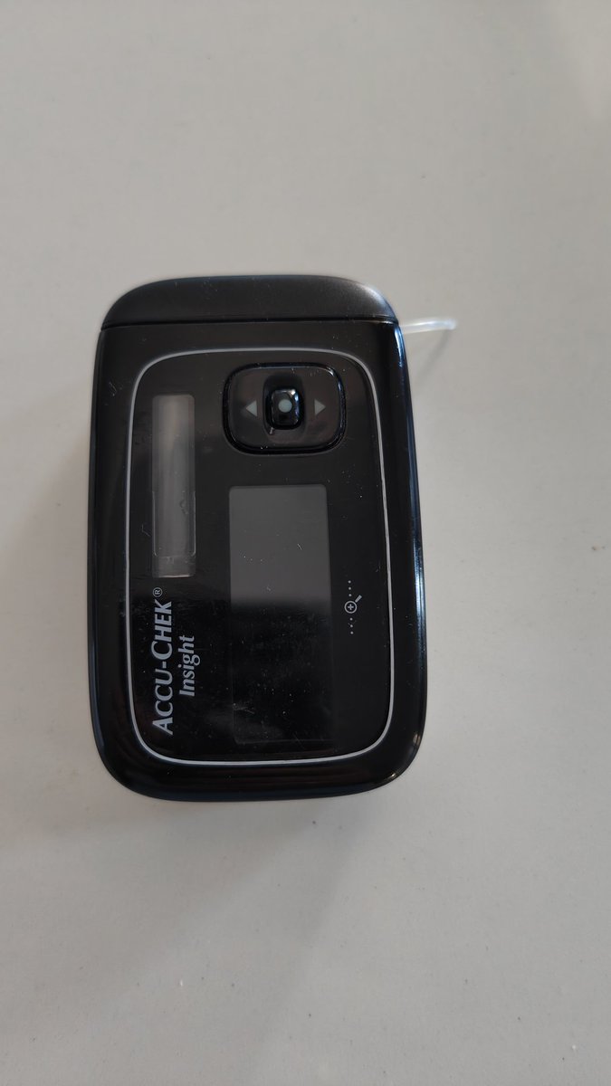 correodiabetes's tweet photo. Adiós a los agujeros en los pantalones. Nuevo ecosistema montado con bomba #glucomen pump de Menarini + @dexcom g6 + @androidAPS. Por ahora todo muy bien. Iré contando.
Con insulina #fiasp. https://t.co/mPqBJSWCeo