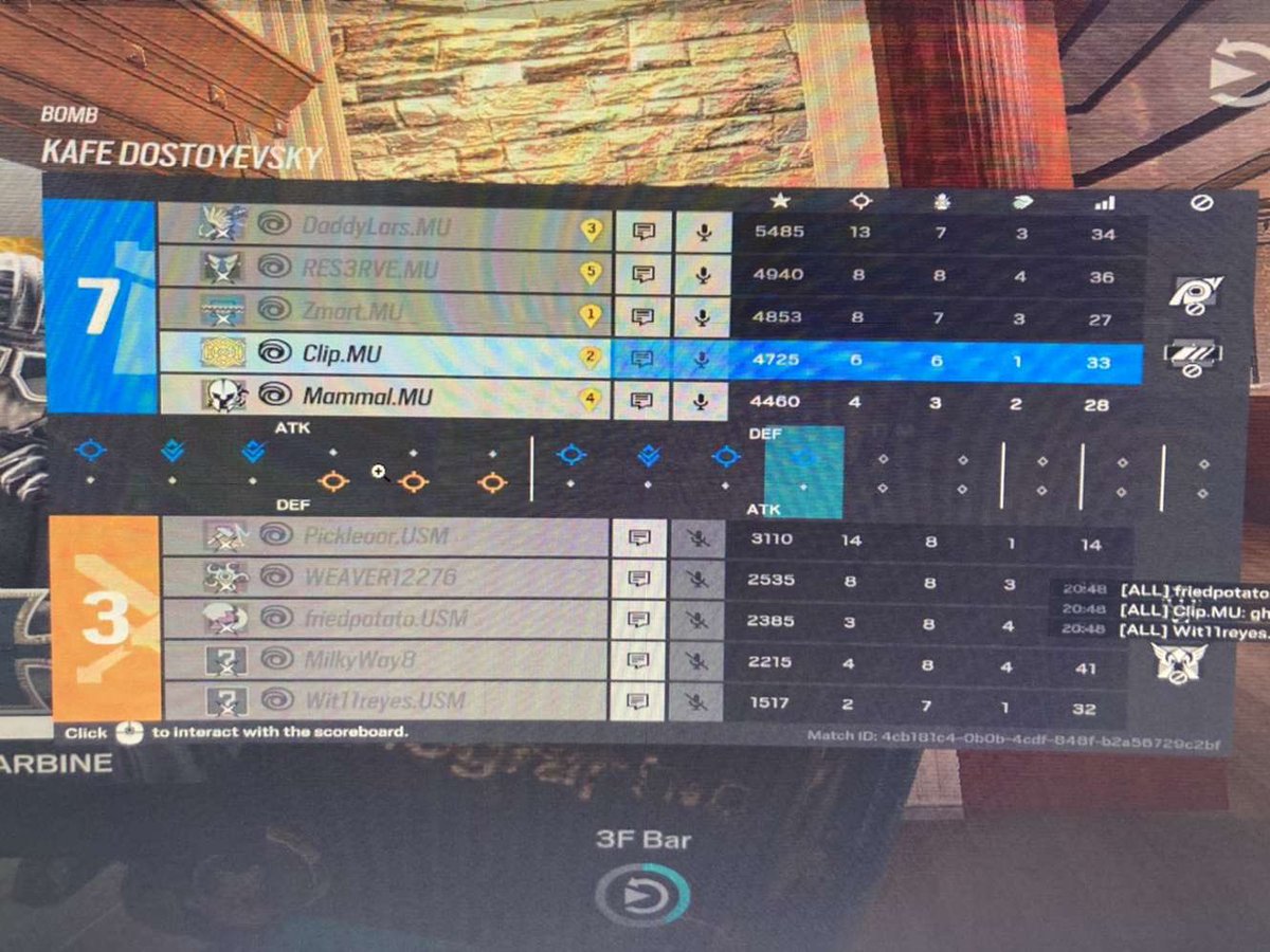 ZmartR6's tweet photo. The most silly siege match of my life but we somehow win and move on in ECAC playoffs https://t.co/aq7XexIvse