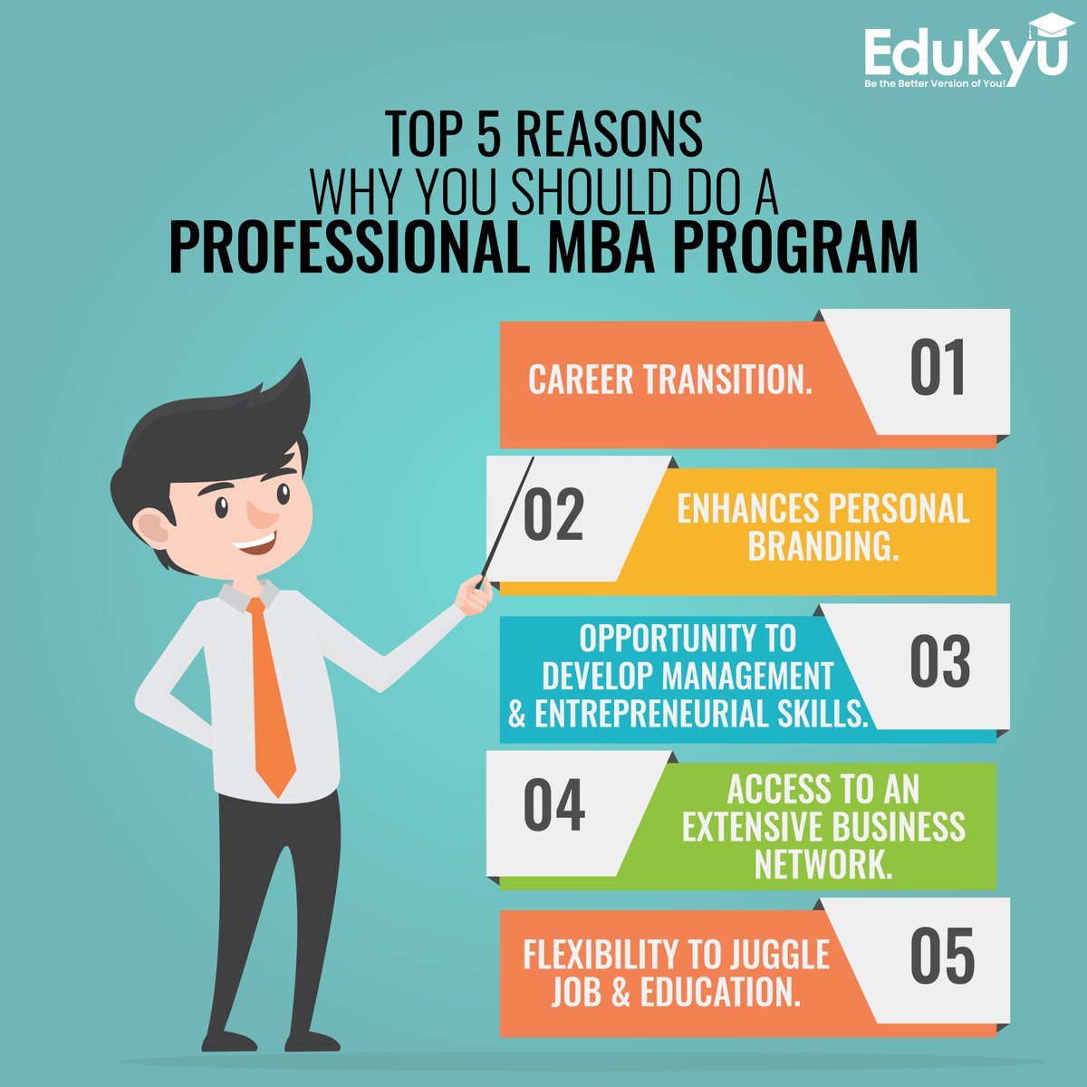 EduKyuPvtLtd's tweet image. A Professional #MBAprogramme will undoubtedly fulfil your ambitions. Visit EduKyu for best career help!

#EduKyu #ExecutiveMBA #ParttimeMBA #MBAdegree #MBAProgram #businessgrowth #businessleadership #managementskills #certificateprogram #projectmanagement #NMIMSGlobal #NMIMS