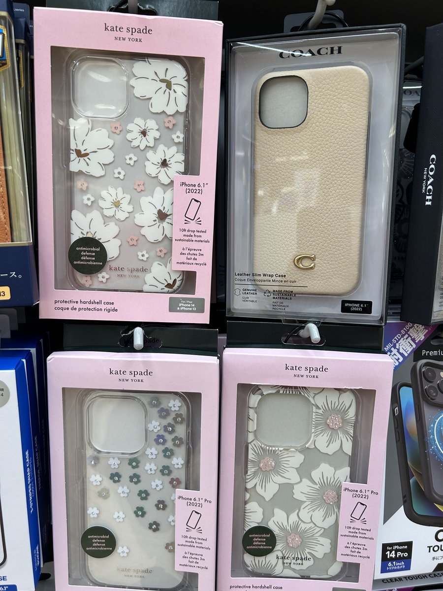 BicStyle's tweet photo. 【Bic Style ららぽーと愛知東郷店】
Apple Watch や iPhoneの衣替えはお済みですか？
Bic Styleには春にっぽいケースやバンド
多数取り揃えています！
#Applewatch #iPohne #Bicstyleららぽーと愛知東郷
#katespade #coach https://t.co/mgHKbFcsiH