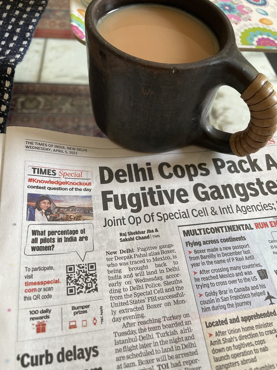 nivedita_bhasin's tweet photo. My morning tea came with a question 😍👩‍✈️✈️

Do you know the answer? 

🤓 https://t.co/P3OLHsJ1rp