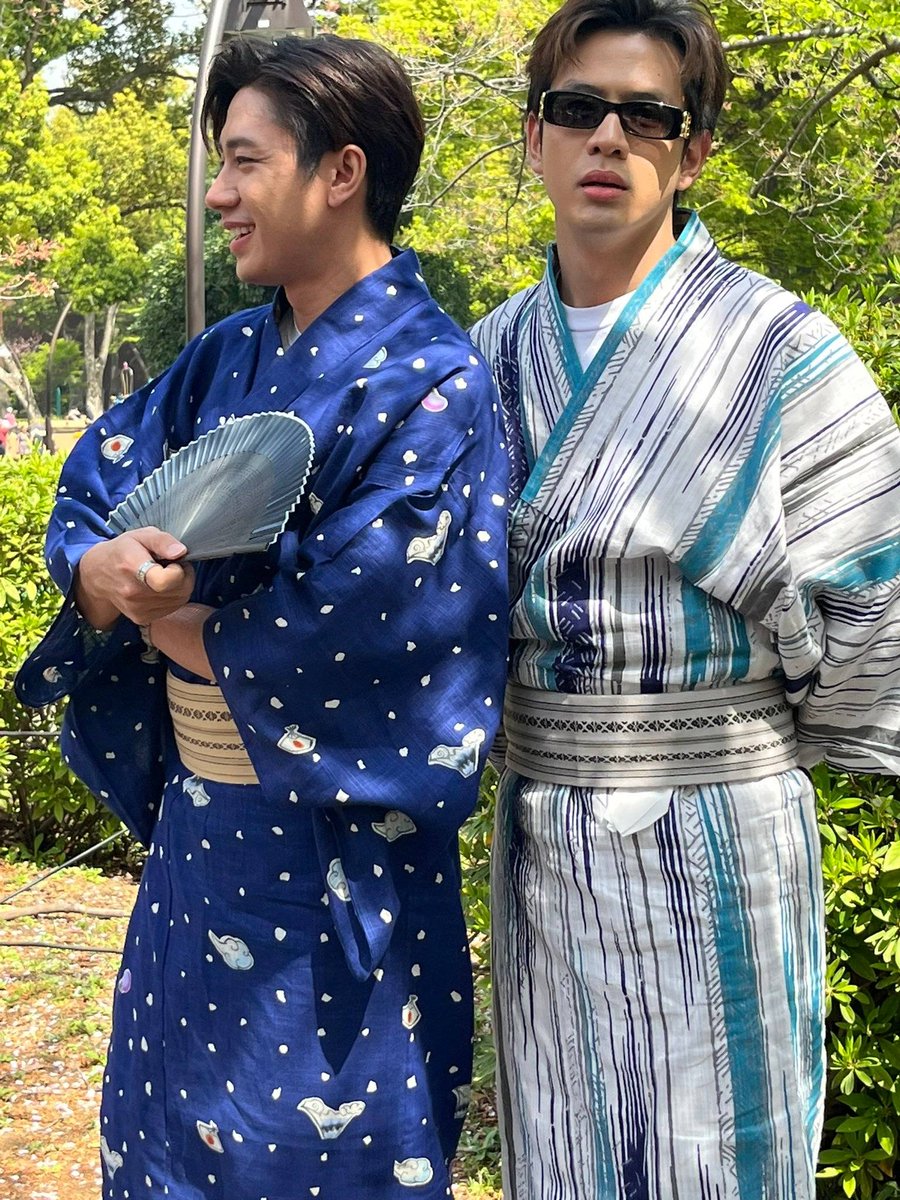 MayThu18344267's tweet photo. Handsome JamFilm 
With Japan Costume

#JamRachata 
#FilmThanapat 
#JamFilm https://t.co/KDDXptdxi8
