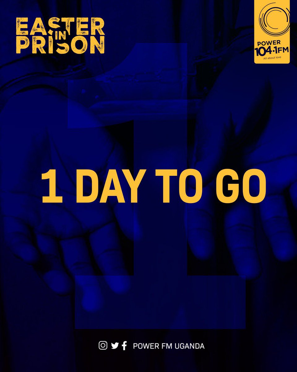 powerfmuganda's tweet photo. 1 Day To Go! 
The Love Team sets off to Mbarara today. We covet your prayers as we go to share the love of Jesus with them. If you haven’t contributed yet, it’s not too late. Feel free to share your contributions in cash❤️

#EasterinPrison
#PFMat25
#AllAboutLove https://t.co/PfEPgoISrs