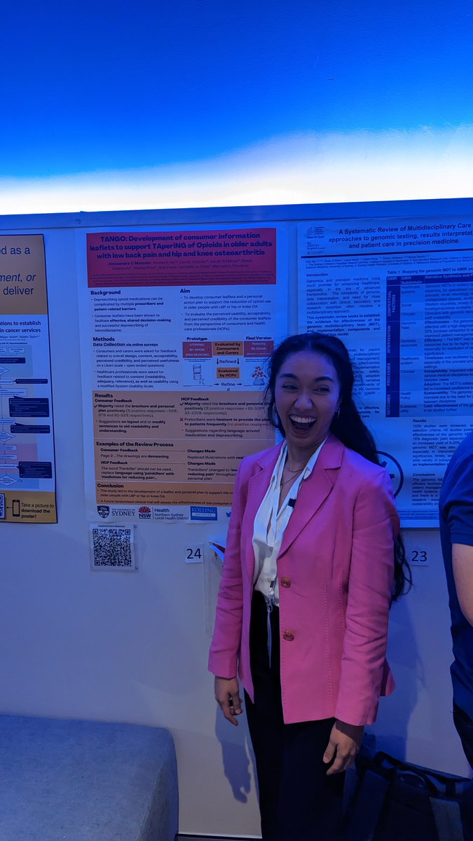 DrAlessInMotion's tweet photo. Also, here's me presenting TANGO at the recent #ISHCA23 conference. Clearly I was elated out of my mind over my first ever irl poster presentation (COVID19 grad over here). Goodness me, did I leave the conference INSPIRED! https://t.co/PYetUHUpaP