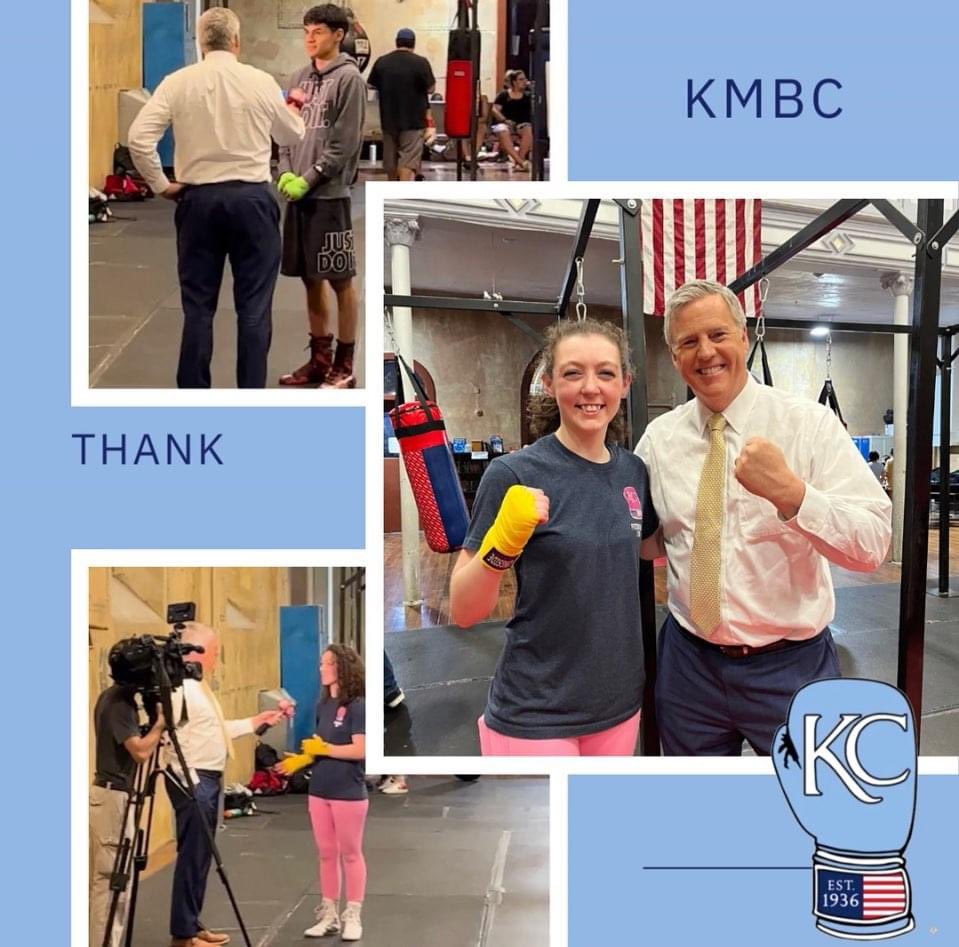 KCGloves's tweet photo. You know it's KC Golden Gloves season when the news folks visit the gym! Thank you Len Jennings and KMBC 9 News! #kcgloves #goldengloves #kcboxing #boxing #kmbc #mediaday https://t.co/IbBe7mqMUb