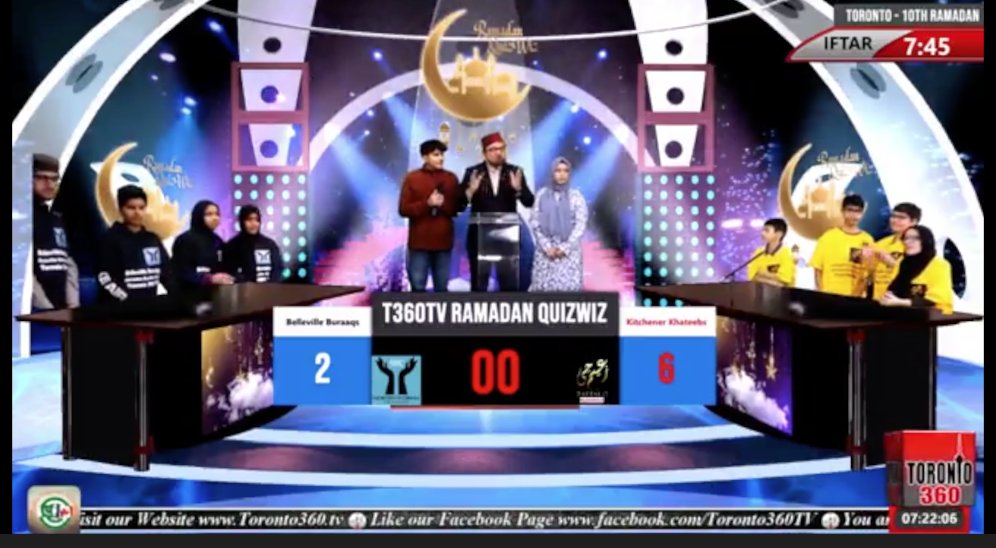 CommunityTalk24's tweet image. youtu.be/7jnWDiEfplITod… we have two matches  between Chatham Companions   Vs  Kitchener Khateebs Ramadaan QuizWiz 2023 designed to teach Islamic Studies and History to the students of Grade 5 to Grade 10 living in western society. EP13