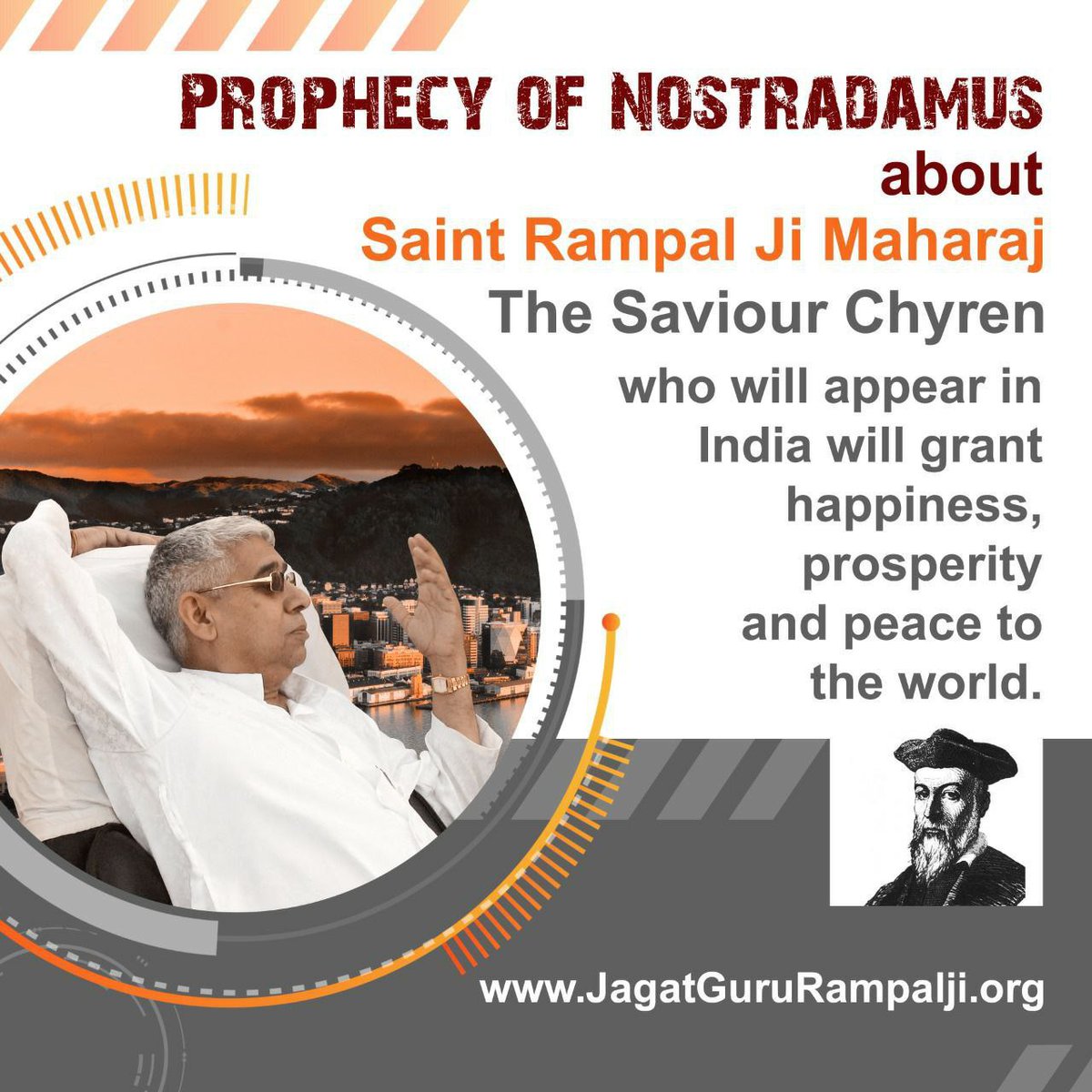 "Jacinda Ardern"
Prediction of Nostradamus about Saint Rampal Ji Maharaj -
The great Chyren will be the Chief of the World.
Under the leadership of Chyren the Golden Age will begin
#KabirIsGod