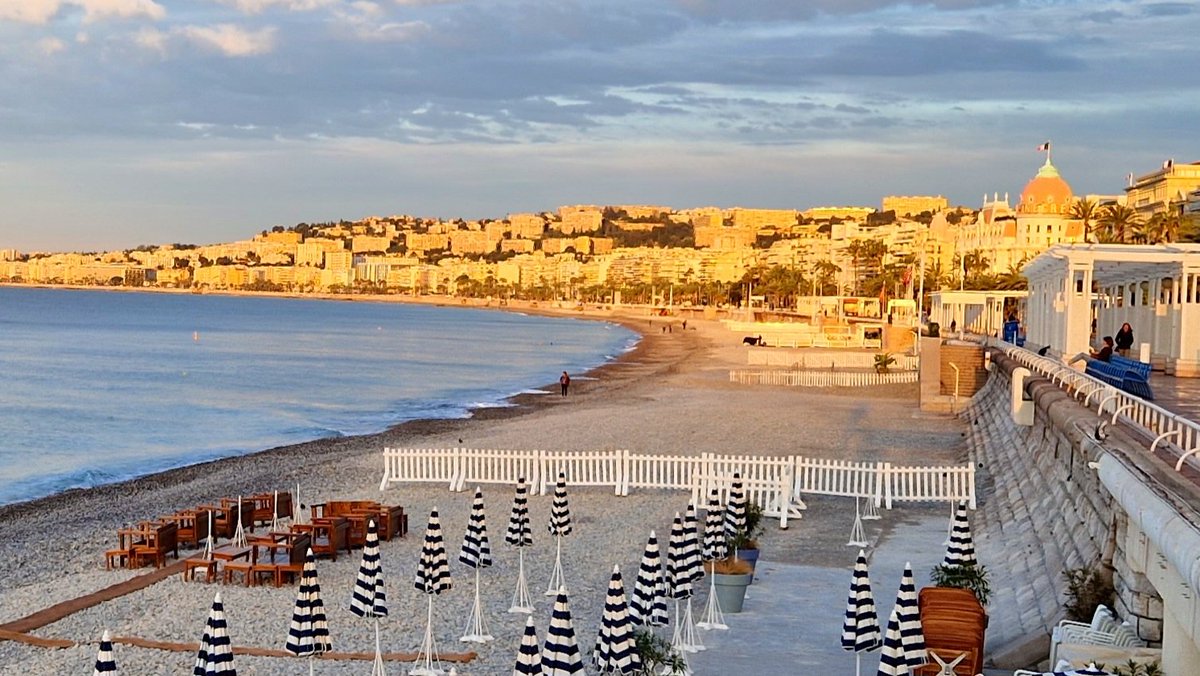 Bonjour de la baie des anges #ILoveNice