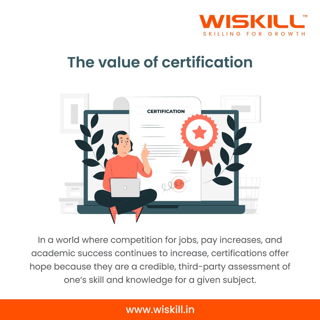 WiSkillOfficial's tweet photo. Certification improves your chance of landing on a great job! Follow WiSkill for more such updates
https://t.co/147P5uNHav
#assessmenttestforjobs #jobcareertest #assessmentjobs #skilldevelopmentinstitutes #skilldevelopmentprograms #recruitersinindia #recruitmentservicesinindia https://t.co/1qxuqD4pH4