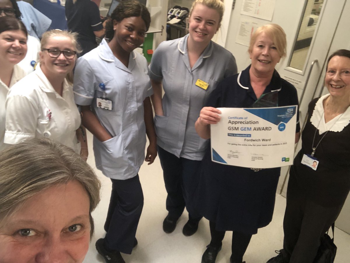 Great afternoon yesterday recognising the foster wards for our international nurses at QEQM. Deal, St. Mgts, Sandwich Bay and Fordwich. Thank you for all you have done for our new recruits.