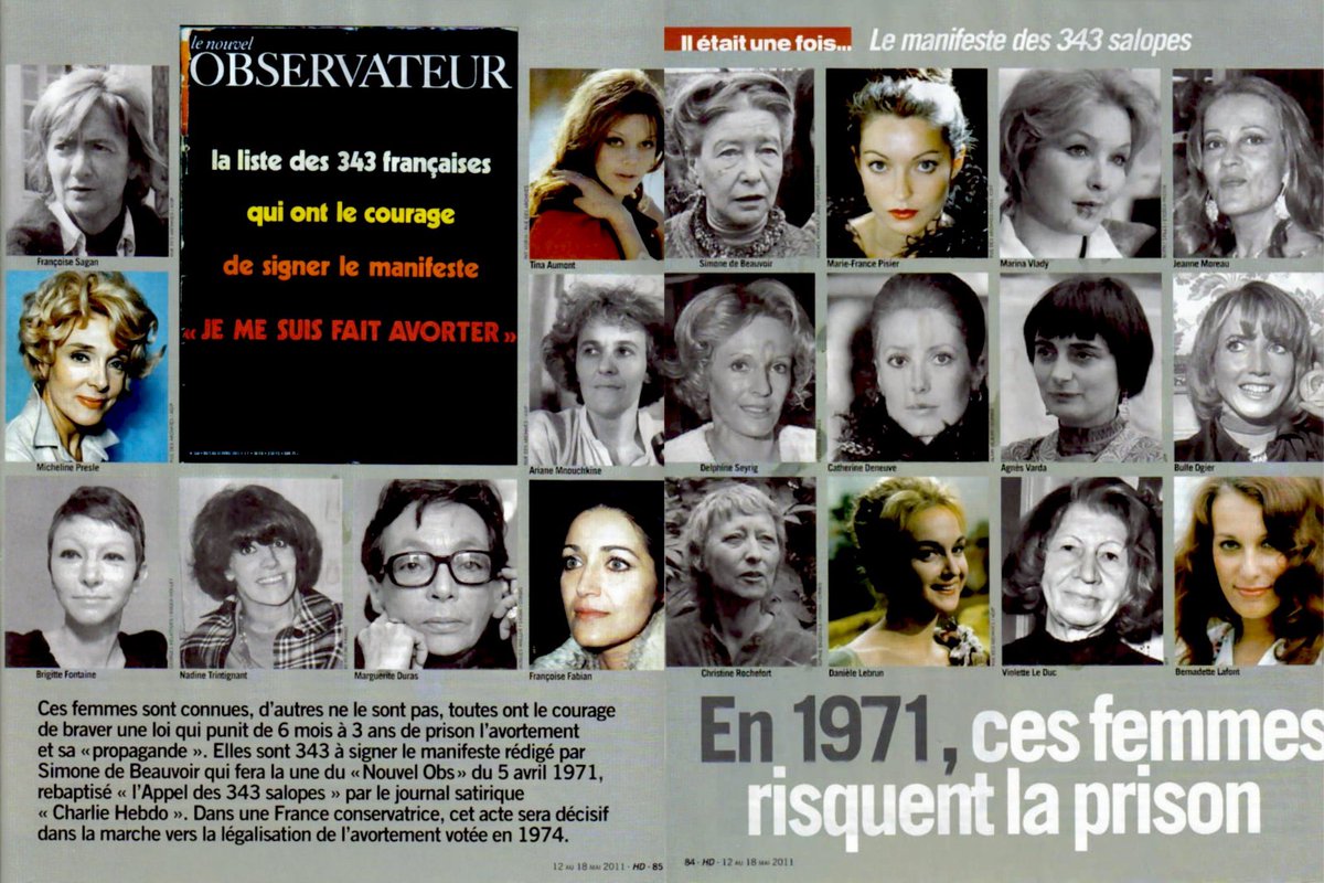 yannickhoppe's tweet photo. Aux 343 femmes qui ont eu, il y a 52 ans, le #5avril 1971, le courage de prendre la parole pour défendre le droit à disposer librement de leur corps, la Patrie reconnaissante ! Aujourd’hui encore, l’#IVG est un combat pour lequel nous devons rester vigilants. #ManifesteDes343 https://t.co/VLI1vUQLxE