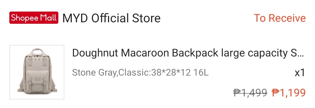 _aeladecos_'s tweet photo. wts lfb ic non kpop related

Stone Gray Doughnut Macaroon Backpack
- 1,000 na lang (gcash or maya)
- kakareceive lang kanina
- free sf (j&amp;t direct)

RFS: di kasya yung laptop ko :((
help rt tysm

tags — school bag for f2f aesthetic 14 inch https://t.co/bvorxDFF86