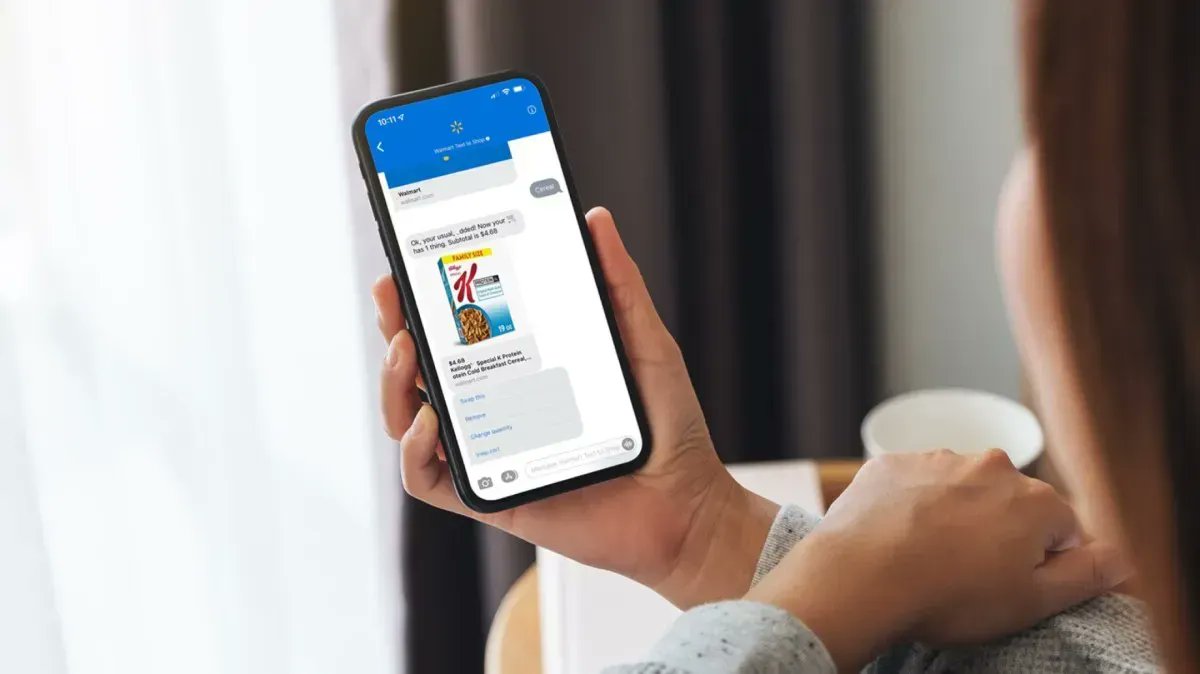 FlashTweet's tweet photo. 6️⃣ [PROPULSER]
#GPT4 : @Wallmart estime qu'il s'agit d'un changement aussi important que le #mobile https://t.co/nEtt4VztlK v/ @VentureBeat 

⚡️ L'#IA renforce, par exemple, son service de commande par SMS #TextToShop 

#Digital #Marketing 
#FlashTweet https://t.co/zzcI85qqwH