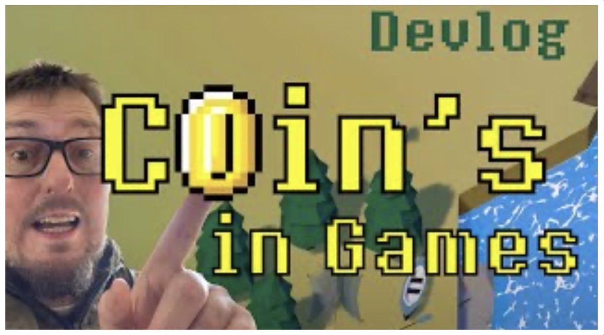 A devlog about the history of coins in games
>>> youtu.be/BiMABfYXFtI
.
#3ddesign #devlog #100DaysOfCode #indiedev #gamedev #Dogecoin #codinglife #gamedesign