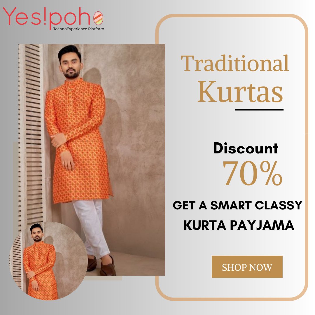 Yespoho's tweet photo. Checkout our new collection of Men's Kurta, hurry up and grab the deal now

#men #menfashion #classickurta #westernwear #traditionalwear #menkurta #menkurtapyjama #mensuits #yespoho #india #technoplatform #trending #instagram #facebook #instagood #latest #latestfashion https://t.co/P6Lr4qNGDH