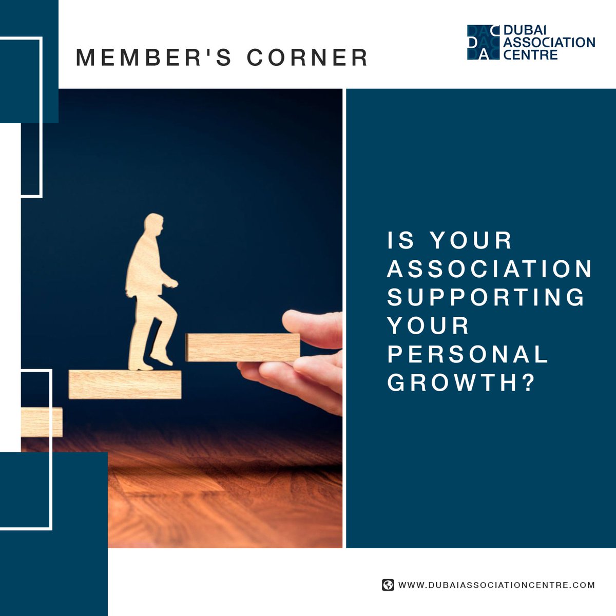 We're curious to know - what are your associations doing to support #member growth? Are there any specific areas you'd like to see more support from your #association?  Please feel free to share your ideas and suggestions in the comments below.
 #DubaiAssociationCentre #DAC