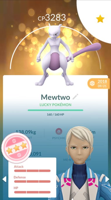 BUUUUT...before I go...this happened earlier today! Perfect Lucky Mewtwo! 💜 https://t.co/fdoyp3NCYw
