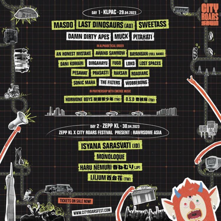 leploko's tweet photo. thank you Fred Perry for the sponsor!

LOKO akan ber-chaos dengan Keluarga Gila semua di City Roars Festival 2023 pada 29.4 nanti!

JUMPA SANA

@loko_band @CityRoarsFestMY 

#FredPerryMy #CityROARSFest #rayaaidilfitri2023 https://t.co/05ZC26vcI1
