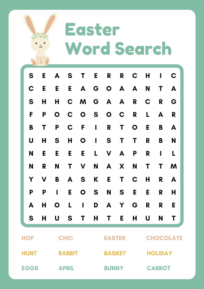 Easter is on this Sunday. Try this fun word puzzle. . etsy.com/uk/shop/Polkad… . #fun #freeforall #wordpuzzle #wordsearchpuzzle #memories #memoriesmade #fun #bunny #bunnylove #easter #easteregghunt #happy #happyeaster🐰