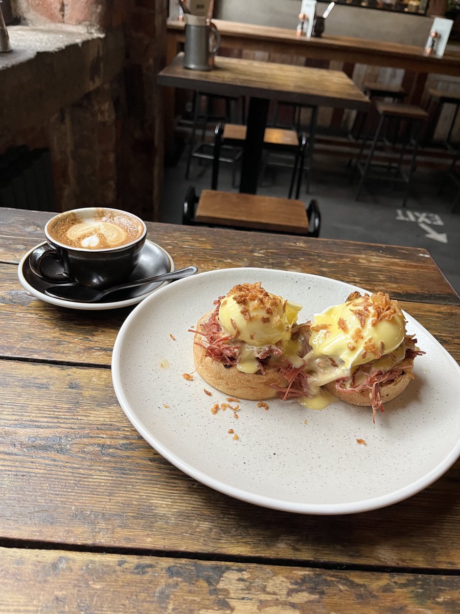 Breakfast for one in Tamper. Well, when in Sheffield…